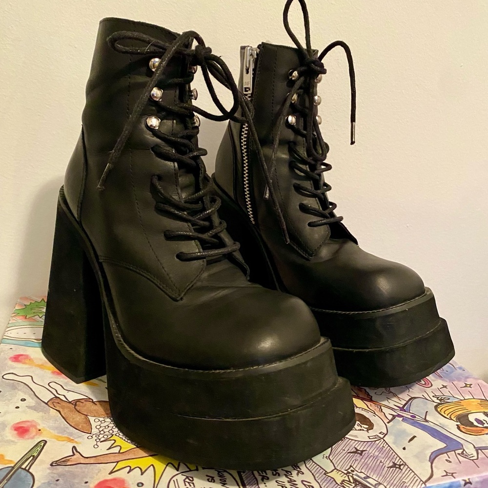 UNIF Brat Lace Up Boots